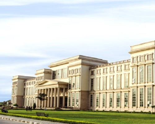 Amity University Lucknow campus — academic block